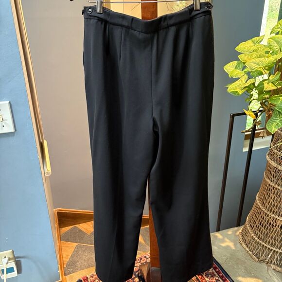 Women's Talbots Black Wool Trouser Pants Size 12 - Picture 4 of 7